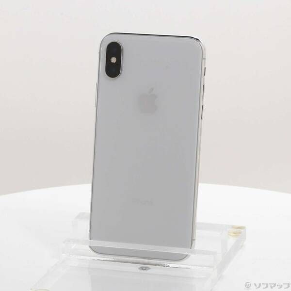 〔 品〕 iPhoneX 64GB シルバー MQAY2J A SIMフリー 262