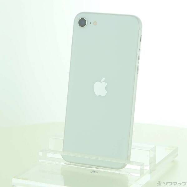 〔 品〕 iPhone SE 第2世代 64GB ホワイト MHGQ3J A SIMフリー 297