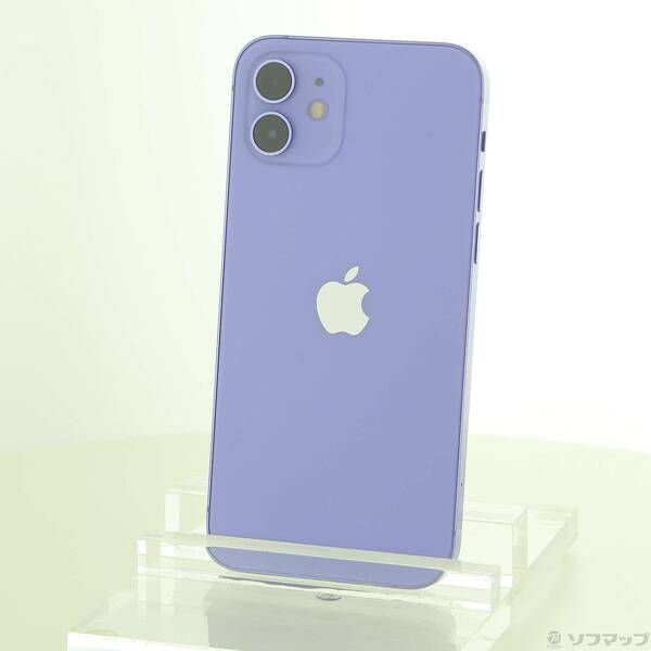 〔 品〕 iPhone12 64GB パープル MJNH3J A SIMフリー 368