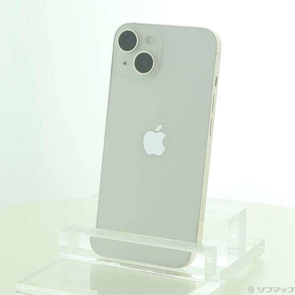 〔 品〕 iPhone14 128GB スターライト MPUQ3J A SIMフリー 371