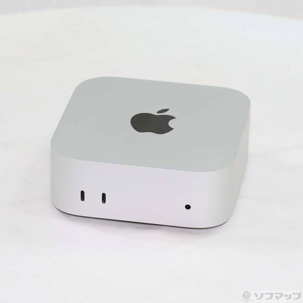 〔 品〕 Mac mini Late-2025 MCYT4J A Apple M4 10コアCPU_10コアGPU 24GB SSD512GB シルバー 〔15.3 Sequoia〕 377