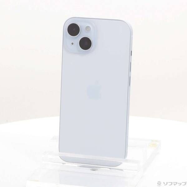 〔 品〕 iPhone15 128GB ブルー MTML3J A SIMフリー 196