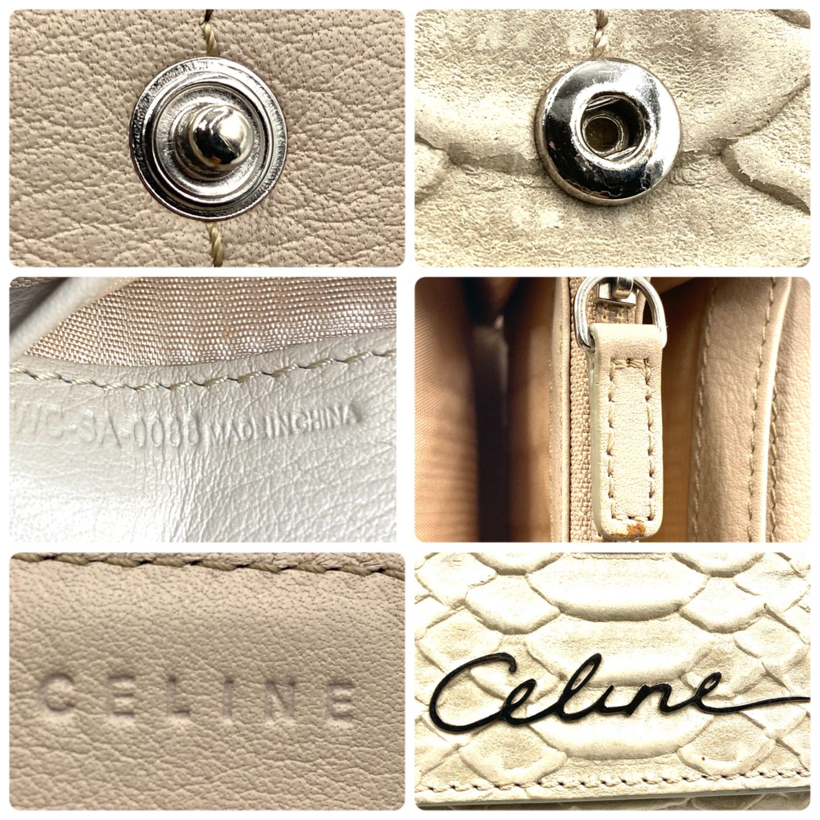 □良品□稀少□CELINE セリーヌ マルチファンクション ロング 