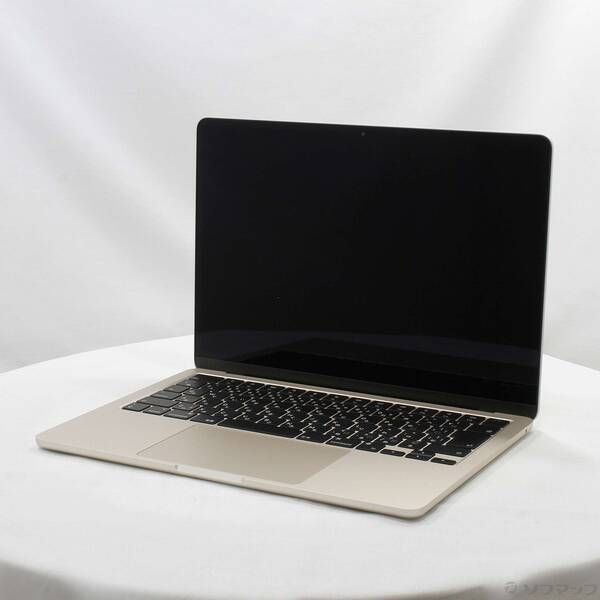 〔 品〕 MacBook Air 13.6-inch Mid-2025 MLY13J A Apple M2 8コアCPU_8コアGPU 8GB SSD256GB スターライト 〔15.3 Sequoia〕 371