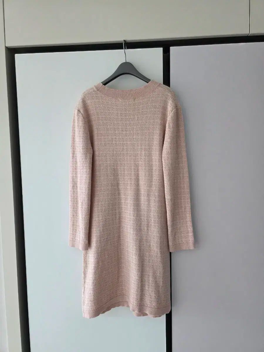  ルッケスト ニット ONE PIECE 長袖 七分袖 ひざ丈ワンピース