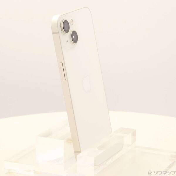 中古品〕 iPhone13 128GB スターライト MLND3J／A SIMフリー【258