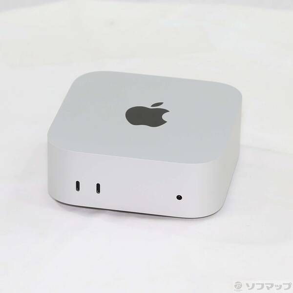 〔 品〕 Mac mini Late-2025 MU9D3J A Apple M4 10コアCPU_10コアGPU 16GB SSD256GB シルバー 〔15.3 Sequoia〕 258