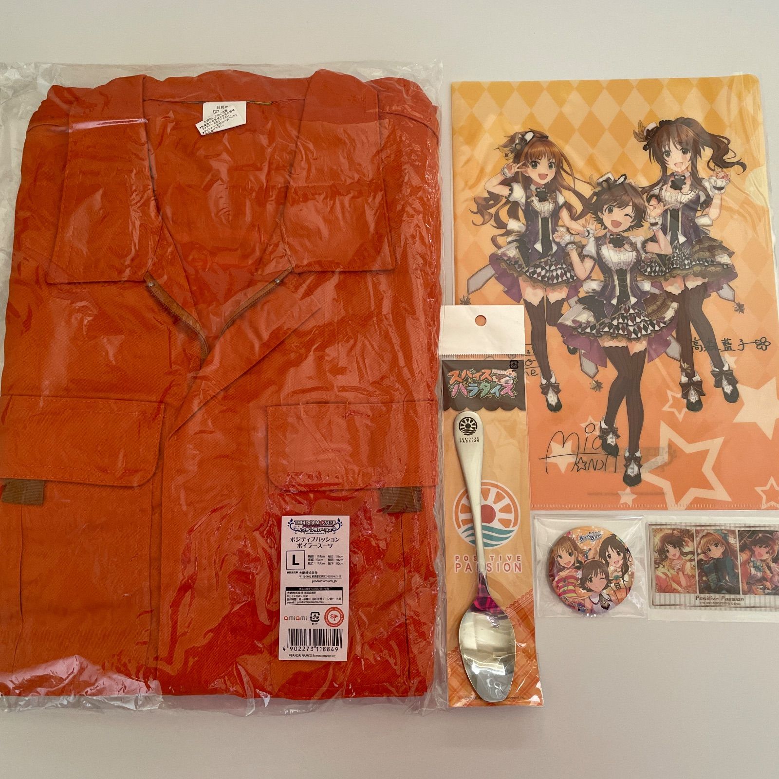 Positive Passion 高森藍子 日野茜 本田未央 アイドルマスターシンデレラガールズ ボイラースーツほか計5点 id 8 l 2