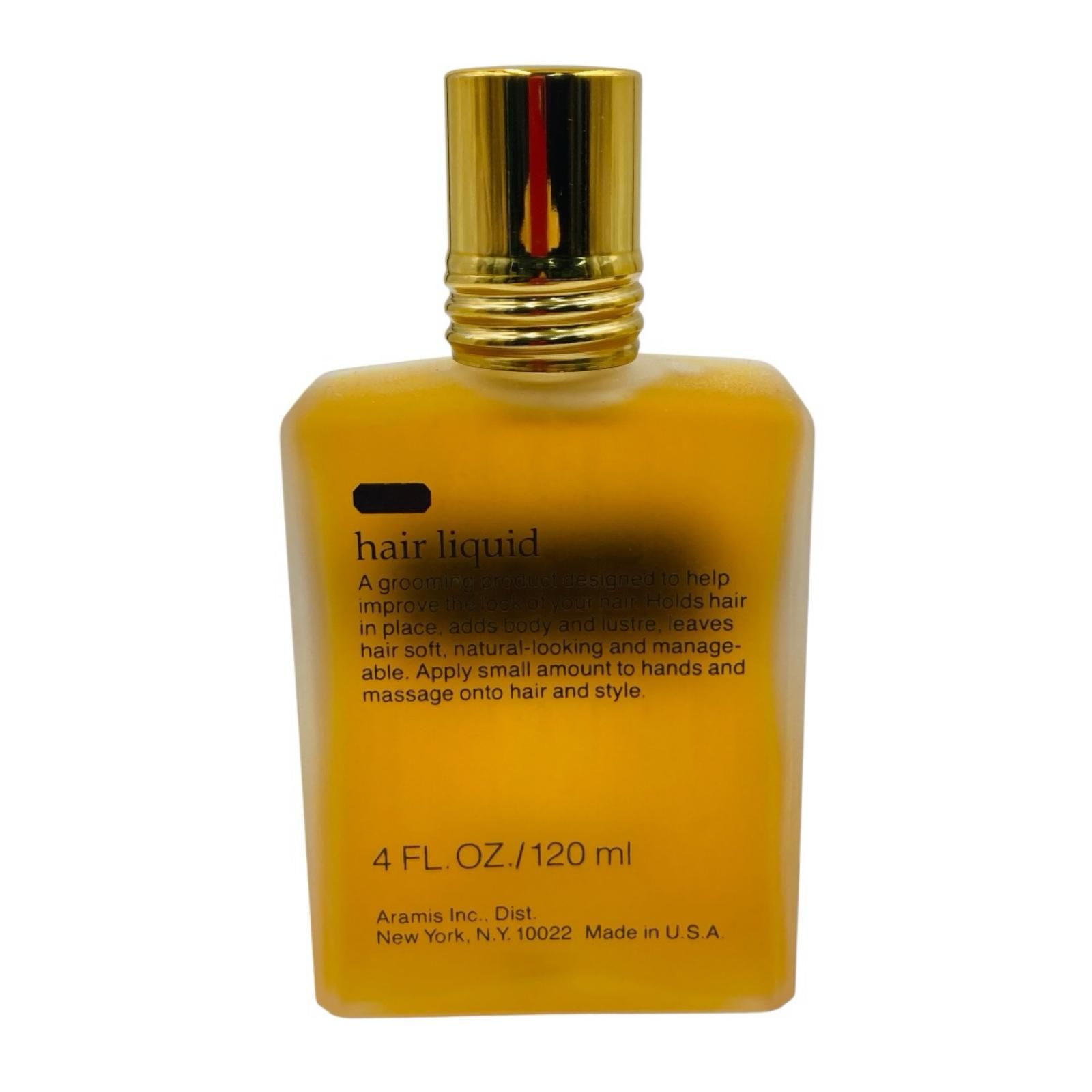 未使用品 aramis HAIRLIQUID アラミス ヘアリキッド 120ml 【公式通販】