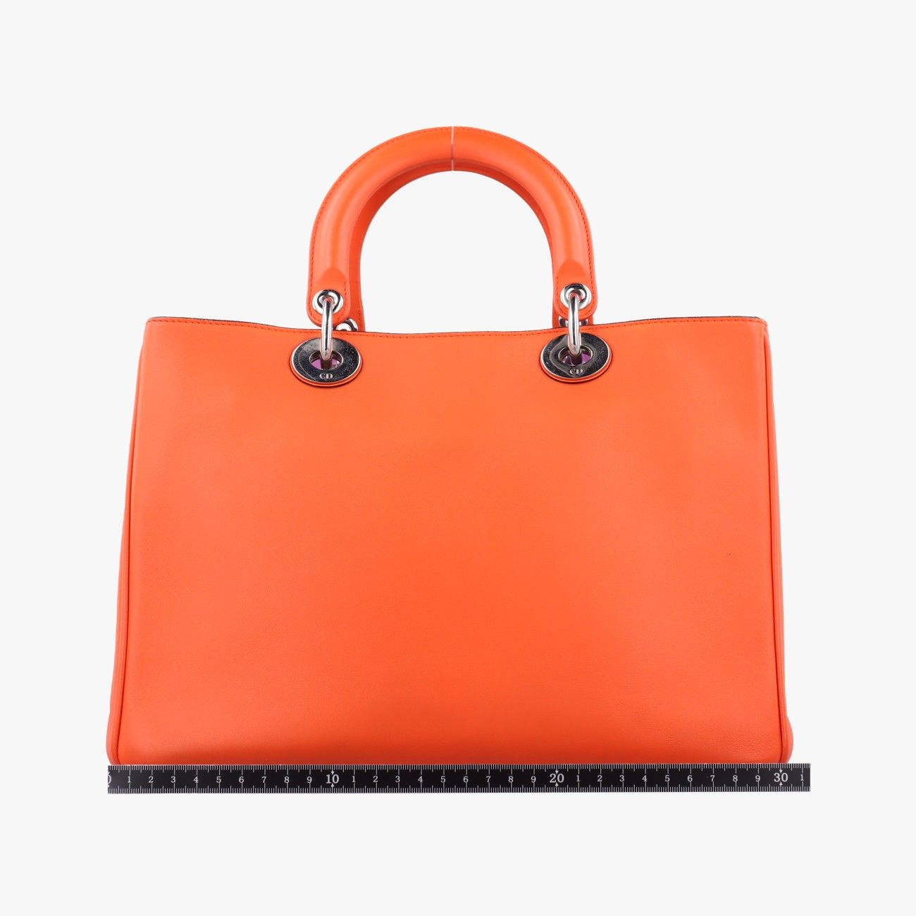 クリスチャンディオールChristian Diorディオリッシモ オレンジ レザー 09-MA-0124