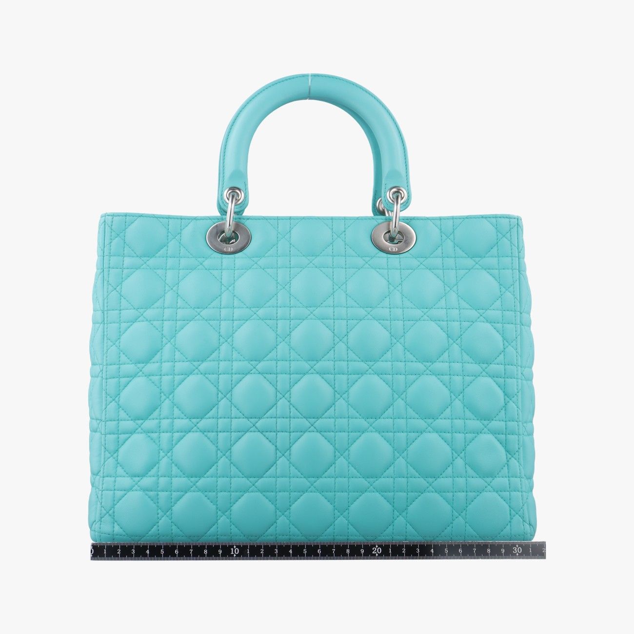 クリスチャンディオールChristian Diorレディディオール ブルー ラムスキン 01-MA-1121