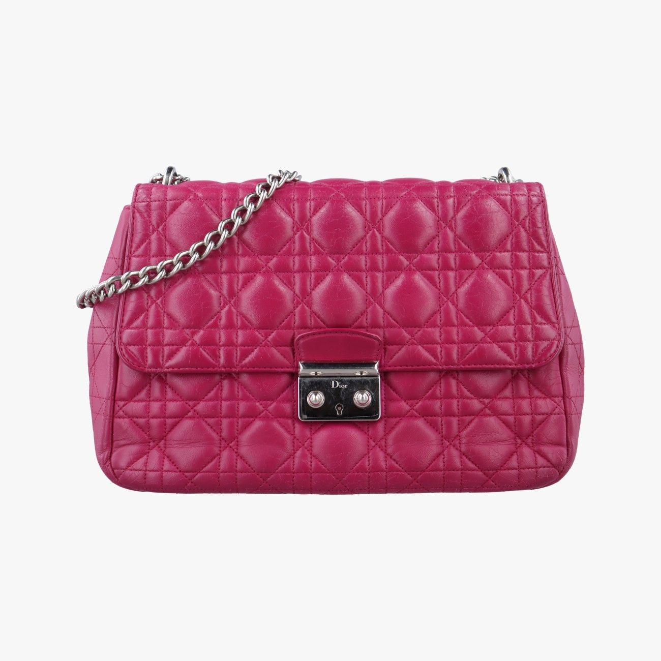 クリスチャンディオールChristian Diorミスディオール ピンク ラムスキン 01-BO-0154