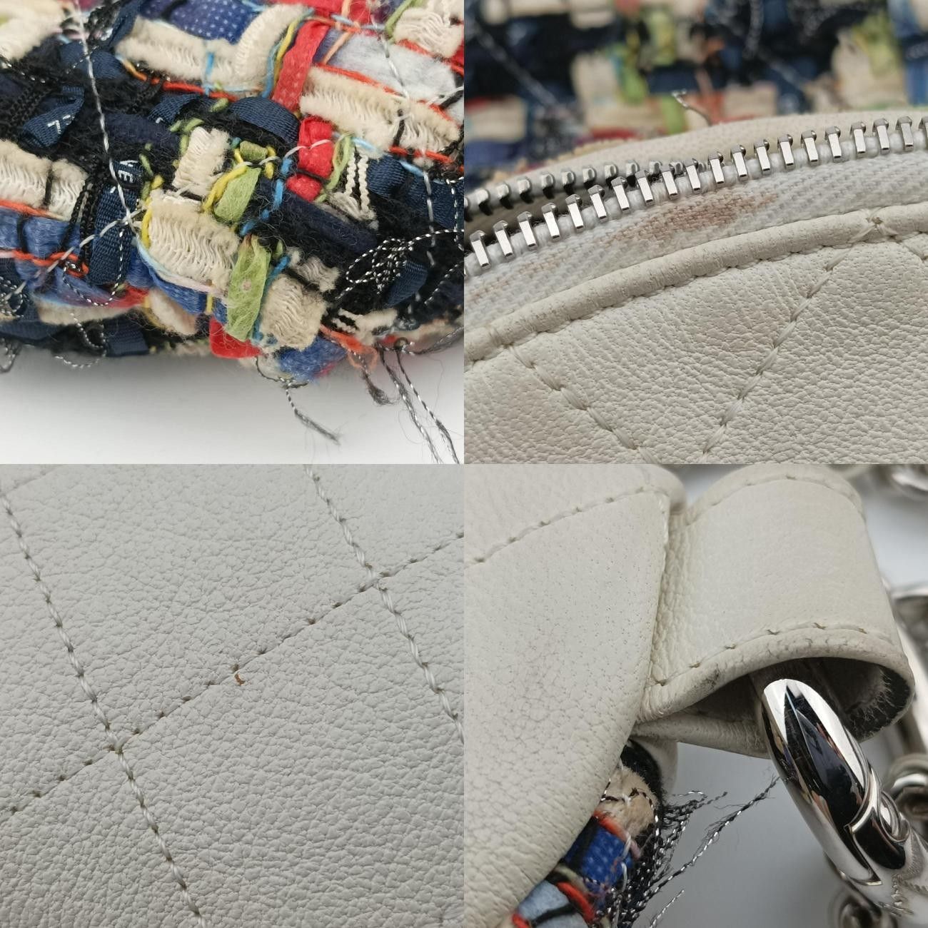 ツイード×ラムスキン