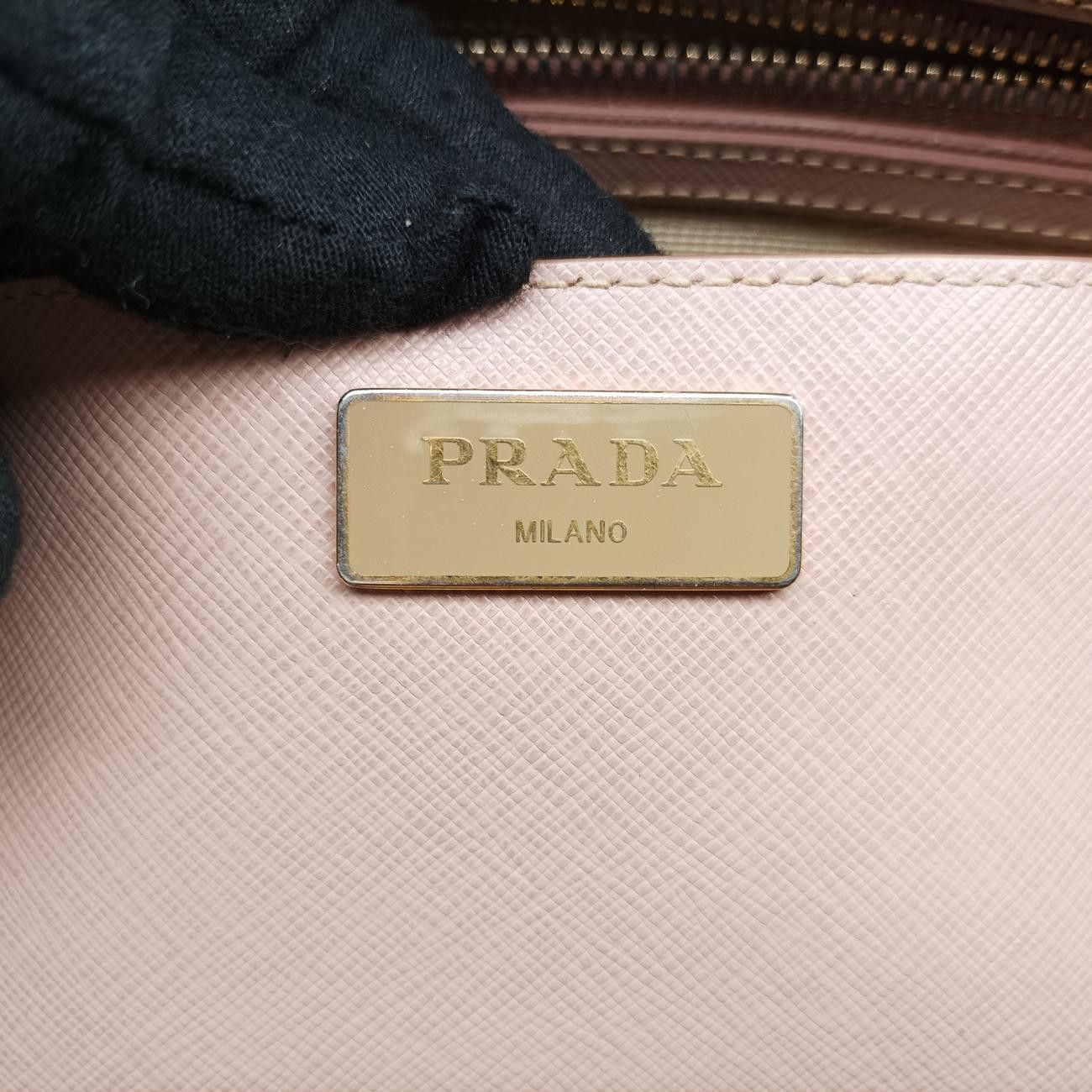  プラダPradaガレリア ピンク サフィアーノレザー BN 2274 58 L 173 メッセンジャーバッグ ショルダーバッグ