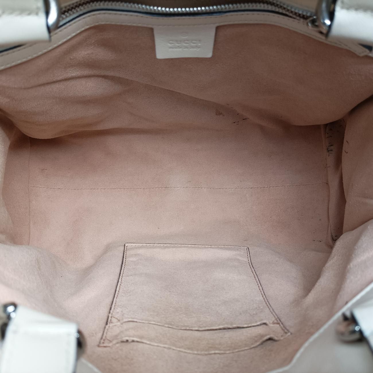  グッチGucciディオニュソス ホワイト レザー 444073 メッセンジャーバッグ ショルダーバッグ