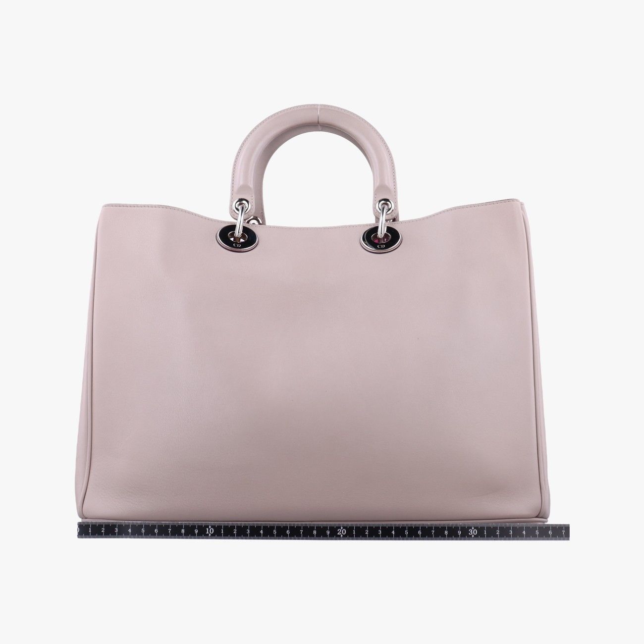 クリスチャンディオールChristian Diorディオリッシモ グレー レザー 09-MA-0112