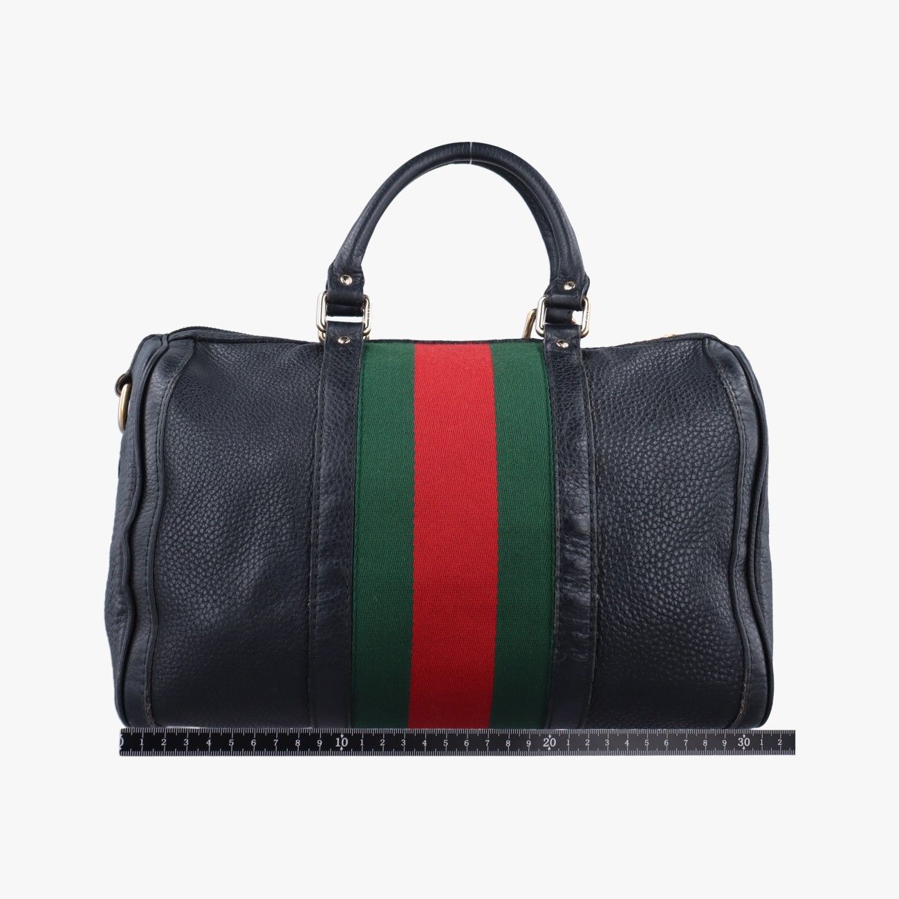 グッチGucciシェリーライン ブラック×グリーン×レッド レザー 247205 D018965413