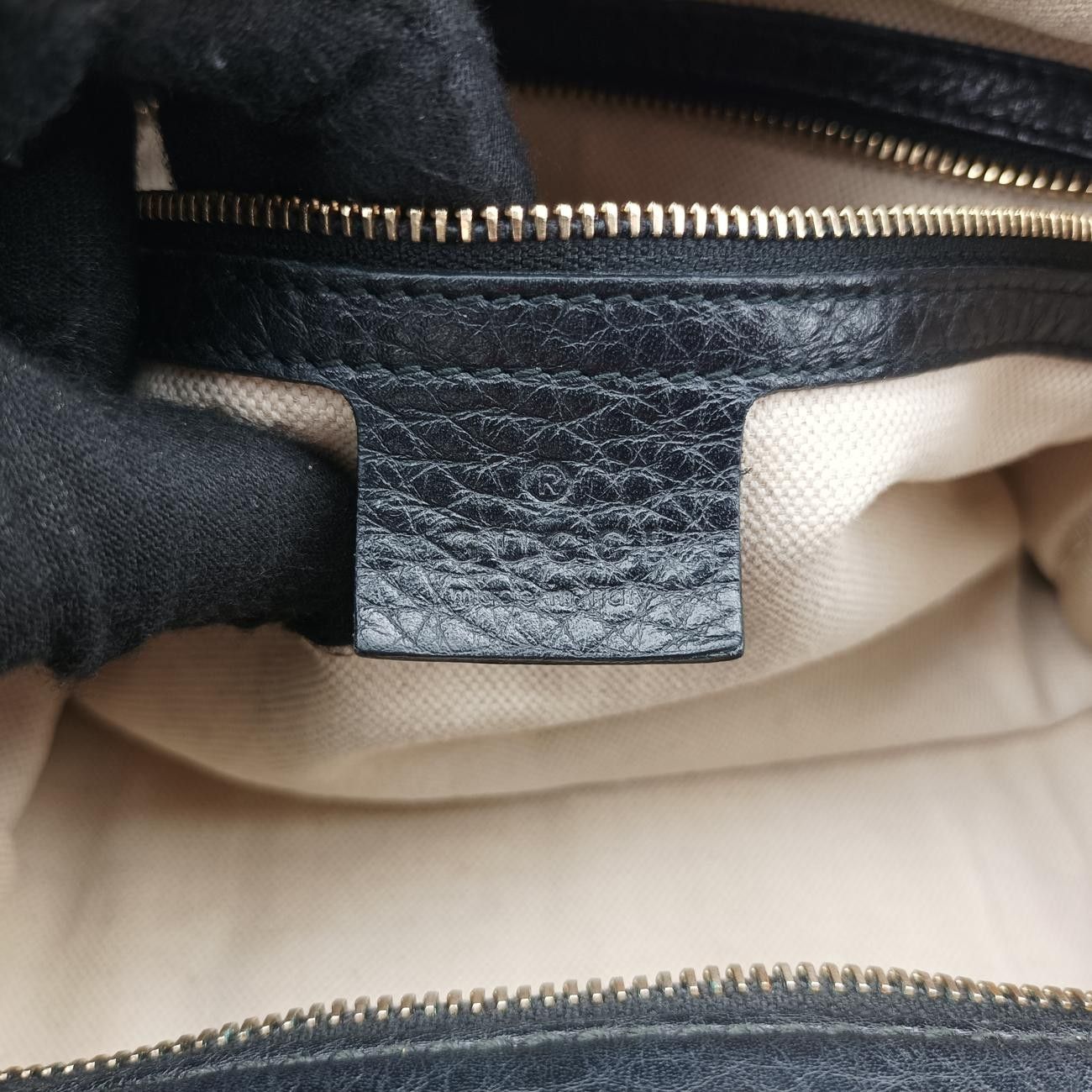  グッチGucciシェリーライン ブラック×グリーン×レッド レザー 247205 メッセンジャーバッグ ショルダーバッグ