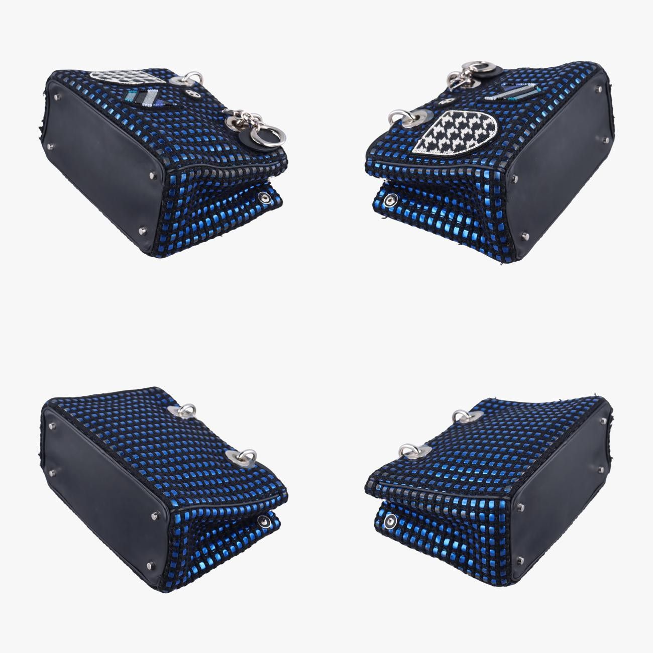 ブルー×マルチ ツイード