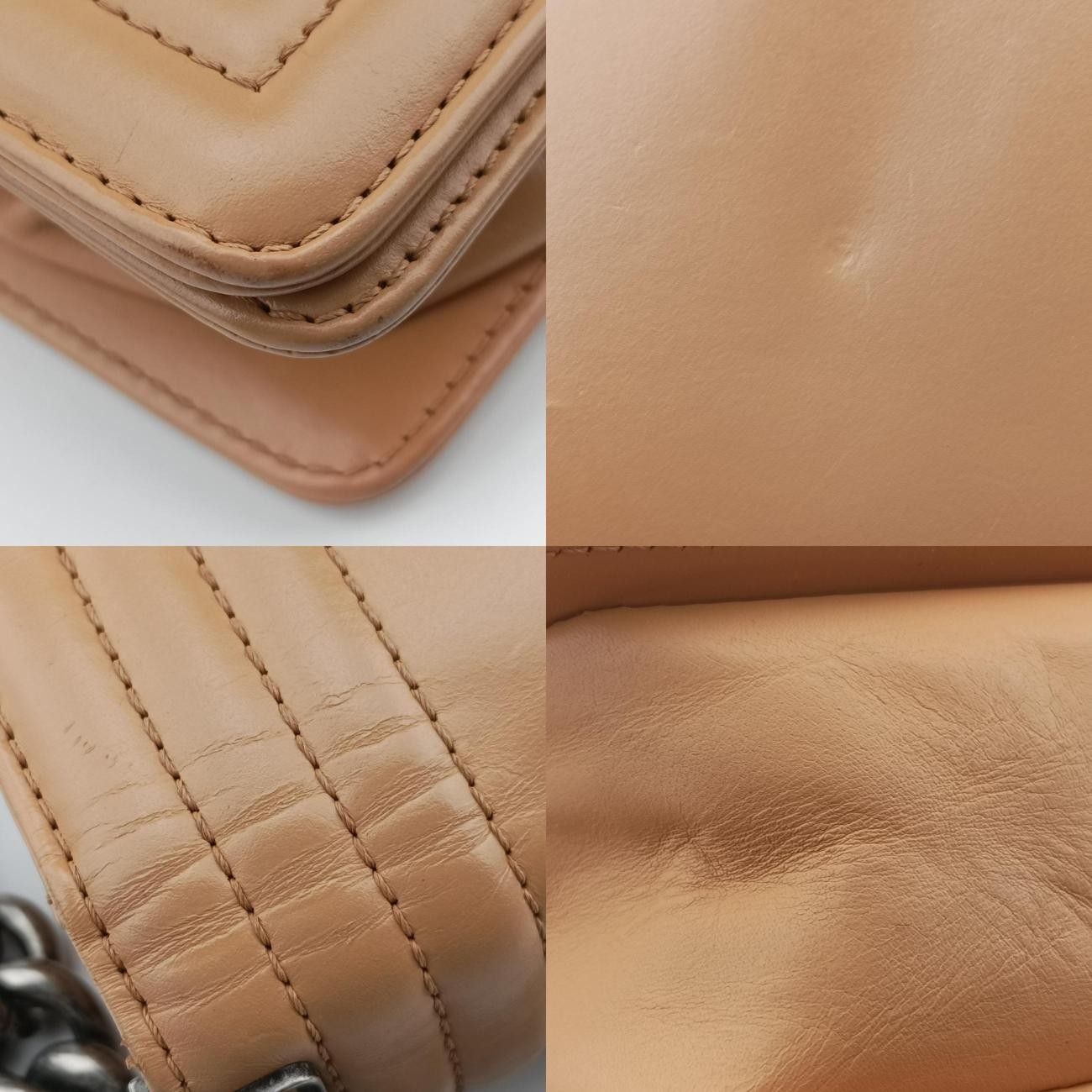 シャネルChanelボーイシャネル ベージュ