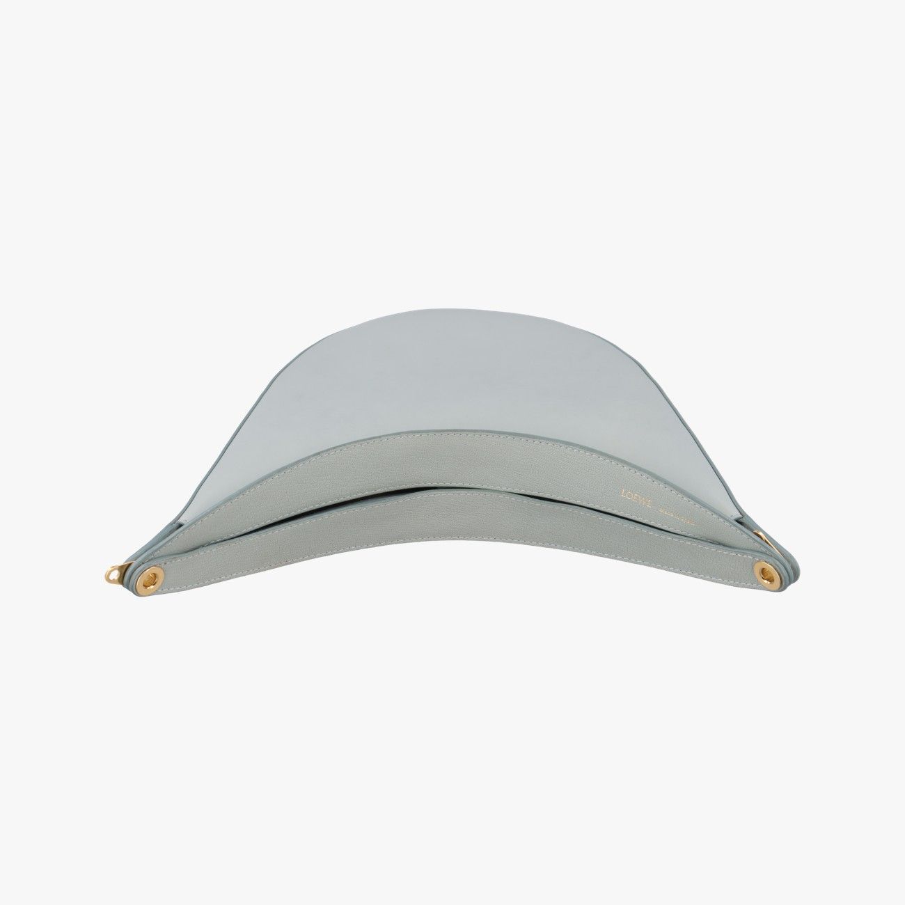  ロエベLoeweルナ グレー レザー 062203 メッセンジャーバッグ ショルダーバッグ