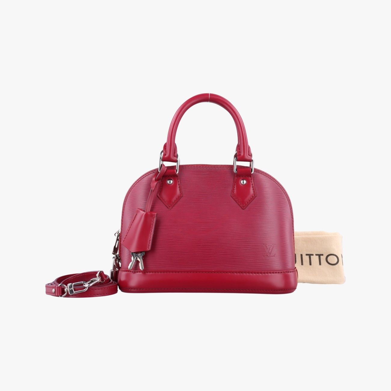 ルイヴィトンLouis VuittonアルマBB フューシャ エピ M40851 FL0185