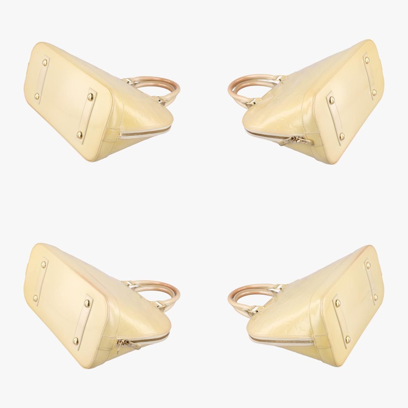 ルイヴィトンLouis VuittonアルマPM シトリン ヴェルニ M90101 MI4191