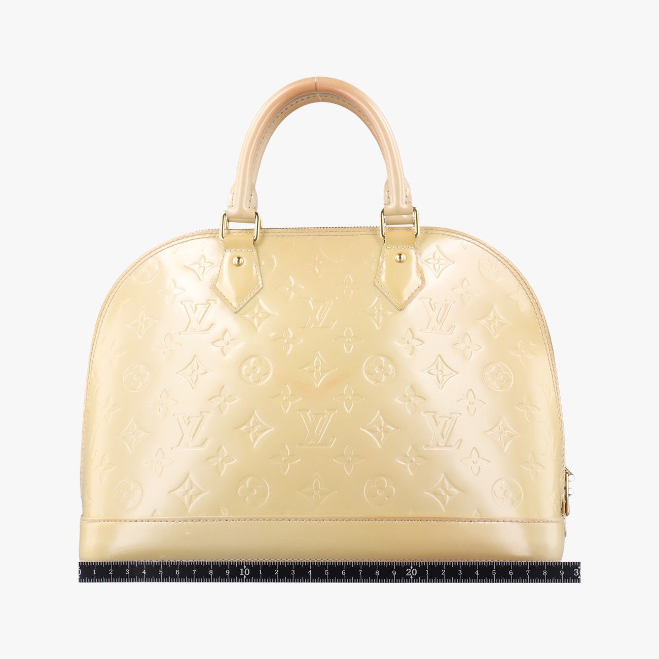 ルイヴィトンアルマ ルイヴィトンLouis VuittonアルマPM シトリン ヴェルニ M90101 MI4191