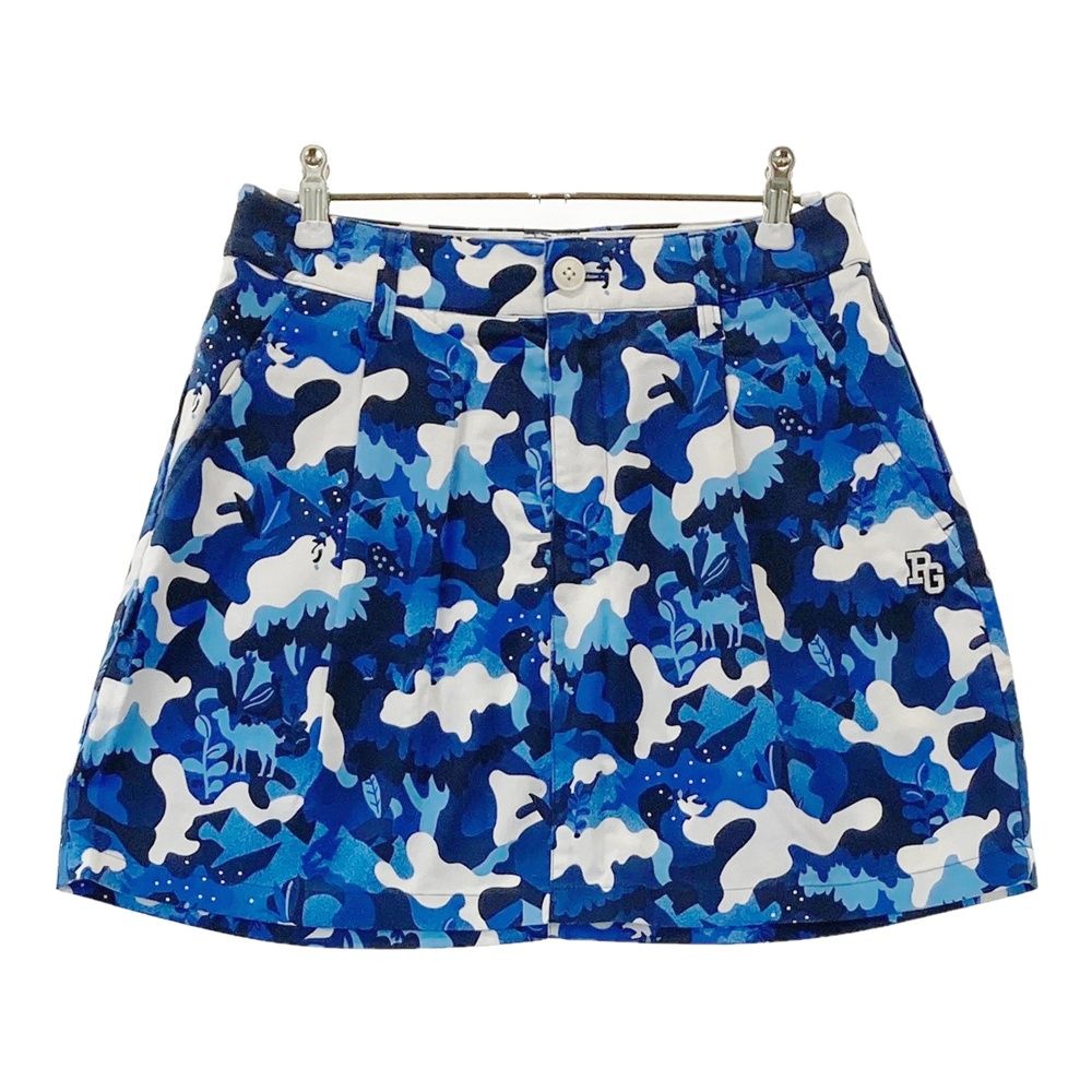 サイズ：0 PEARLY GATES パーリーゲイツ 30周年 スカート 総柄