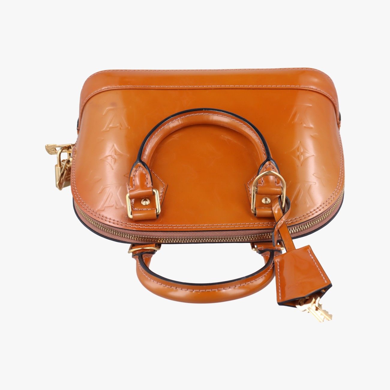  ルイヴィトンLouis VuittonアルマBB ローズヴェルール ヴェルニ M 91585 MI 1163 メッセンジャーバッグ ショルダーバッグ