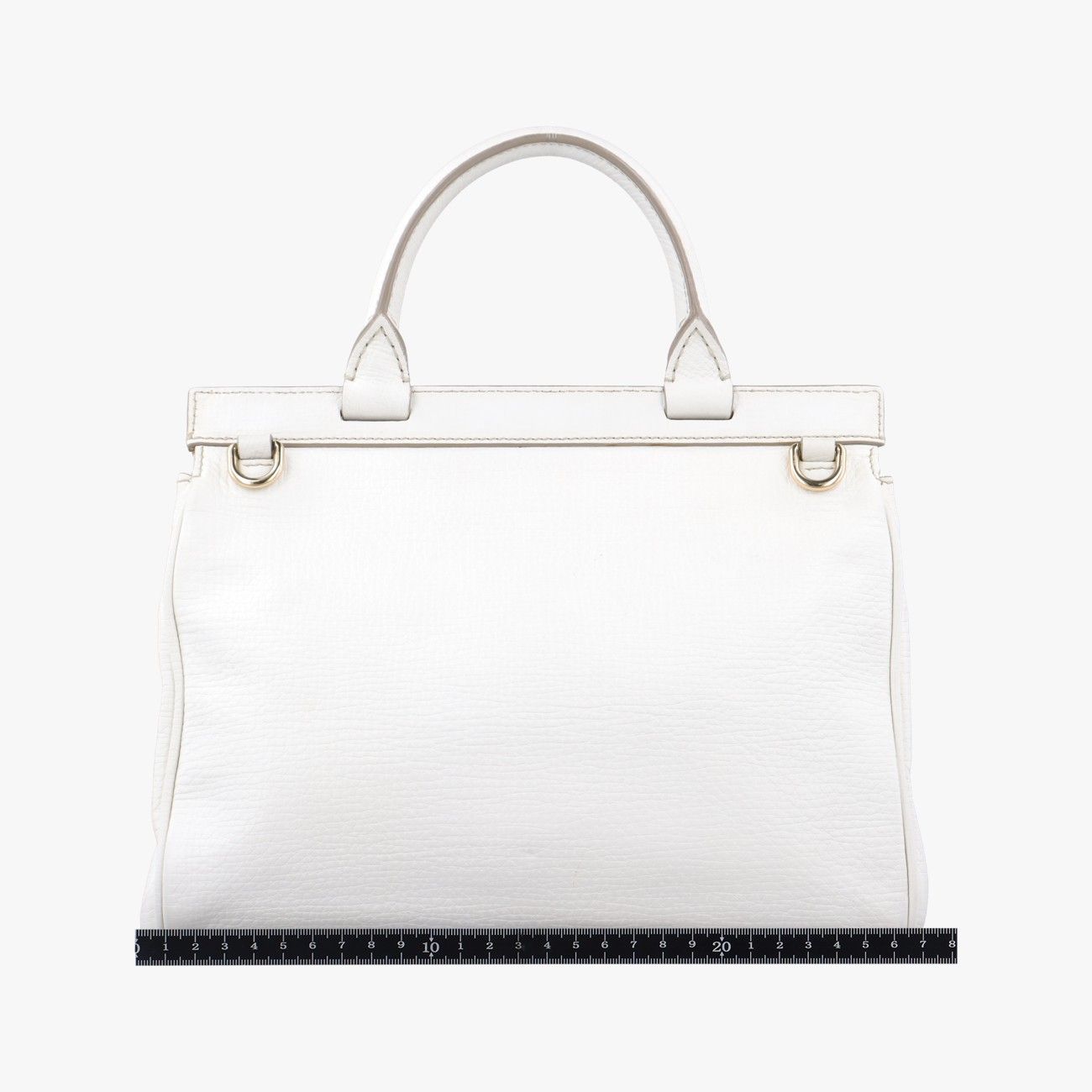 ドルチェ＆ガッバーナDolce - Gabbanaシシリー ホワイト レザー