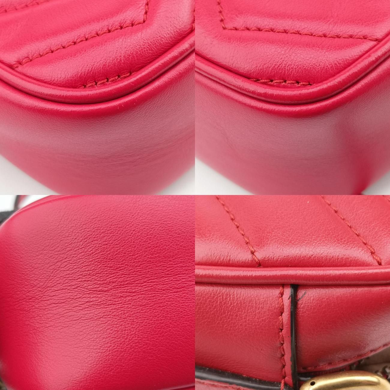 グッチGucciGGマーモント レッド