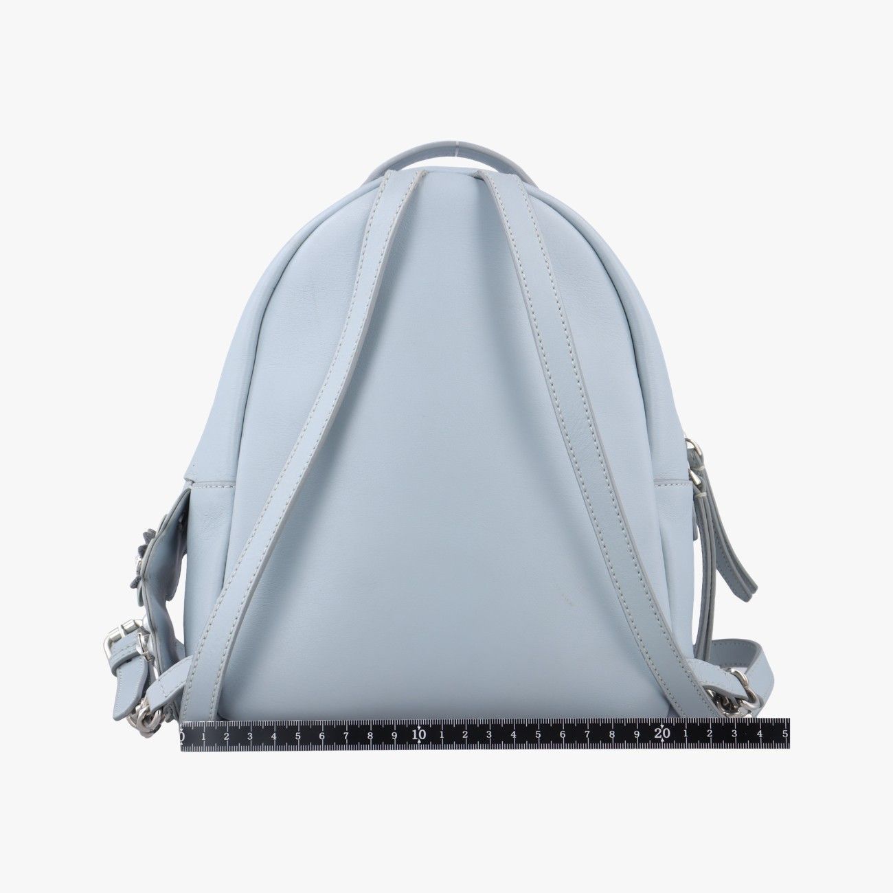 フェンディFendiマルチスタッズ バイ ザ ウェイ ブルー レザー 8BZ038 8BZ038.7RL 169.8465