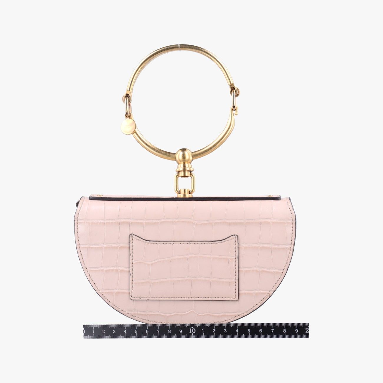 クロエChloeナイル ミノディエール ピンク レザー 02-19-99-65