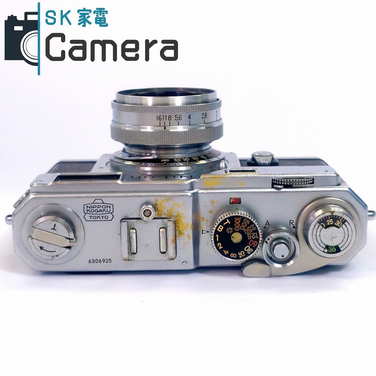 Nikon S3 Nippon Kogaku NIKKOR-H C 5cm F2 ニコン レンジファインダー