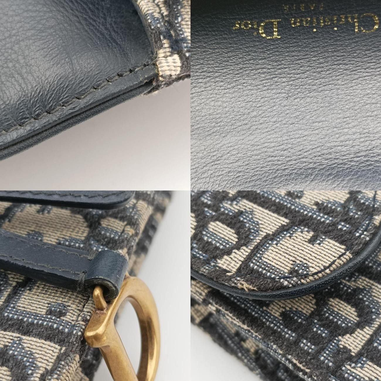 ネイビー×グレー