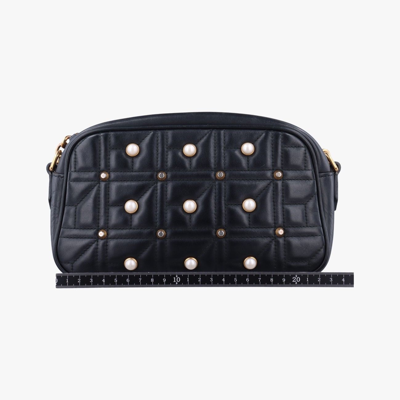 グッチGucciGGマーモント ブラック レザー 447632 I021674004