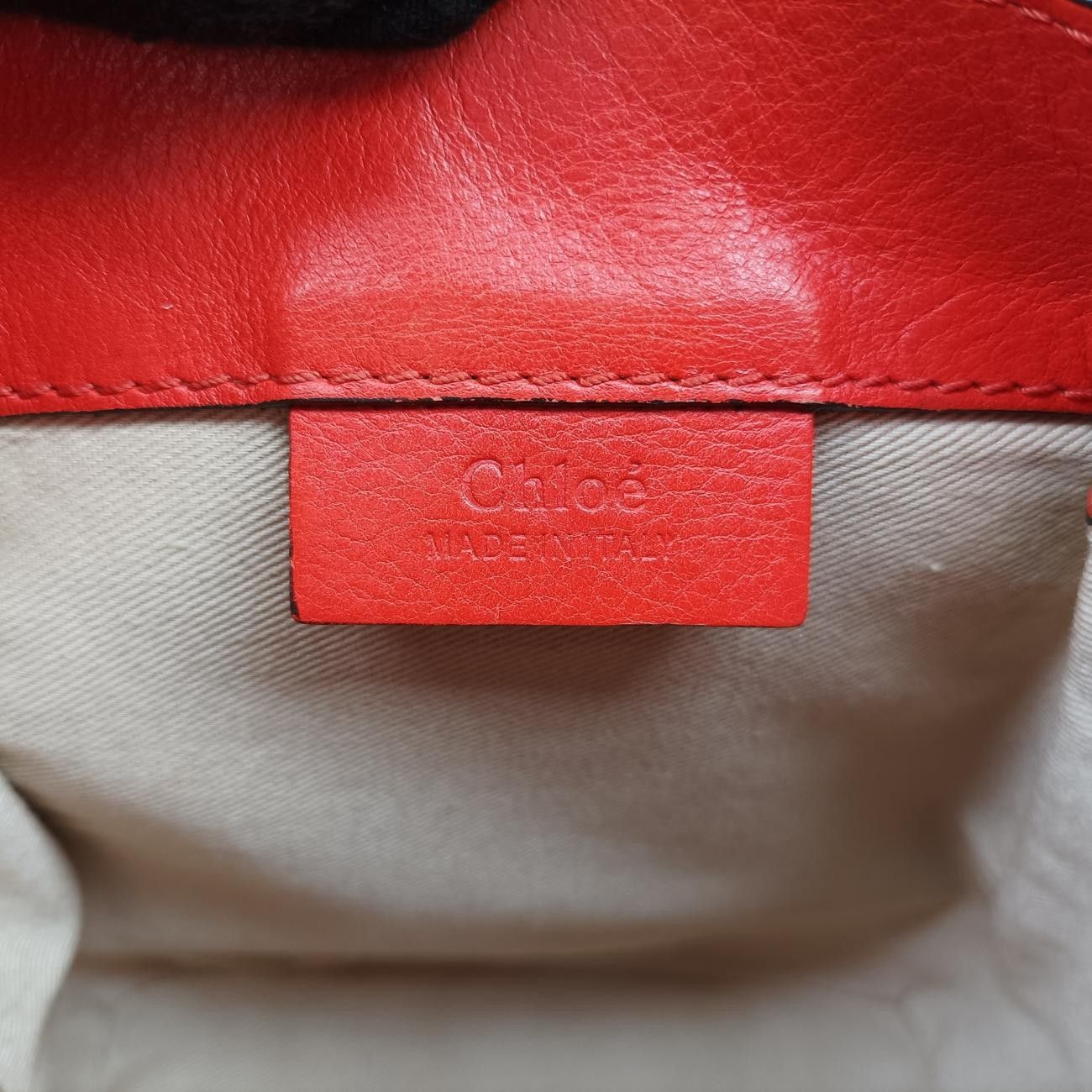 オレンジ レザー×スエード