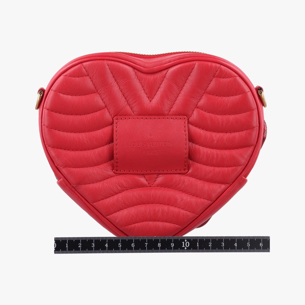 ルイヴィトンLouis Vuittonニューウェーブ ラブロックハート レッド レザー M52794 NZ4148