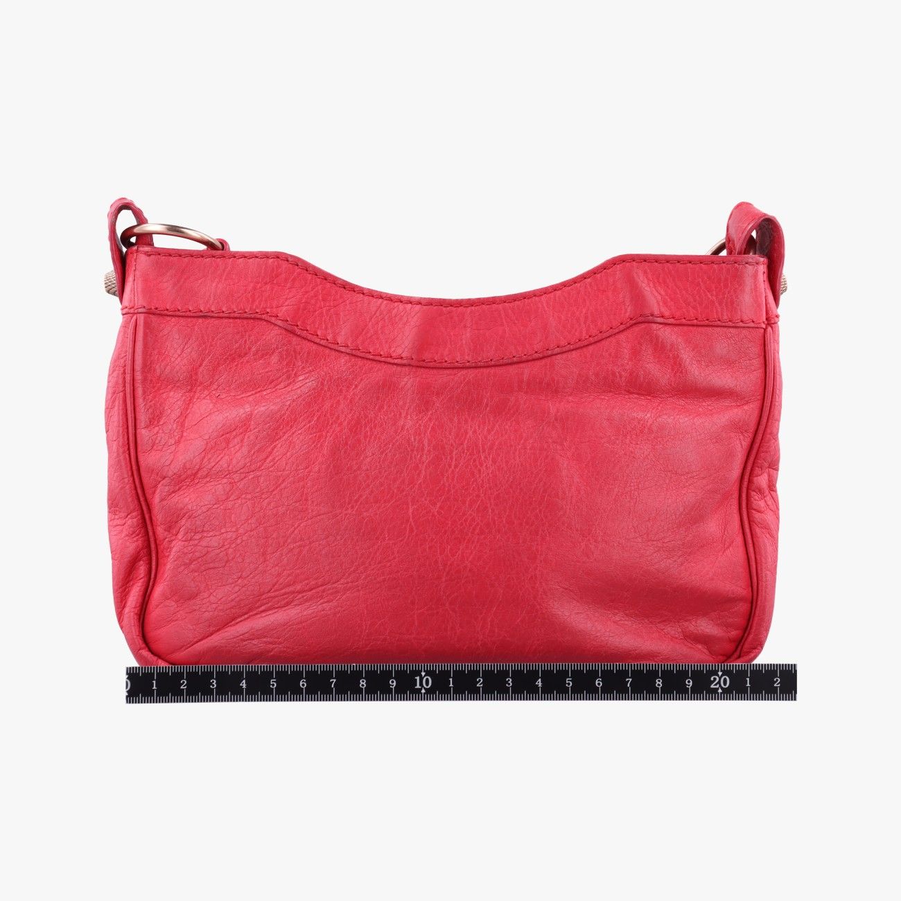 バレンシアガBalenciagaモトクロス ジャイアント クラシック ヒップレッドラムスキン237203.5740 K.002123