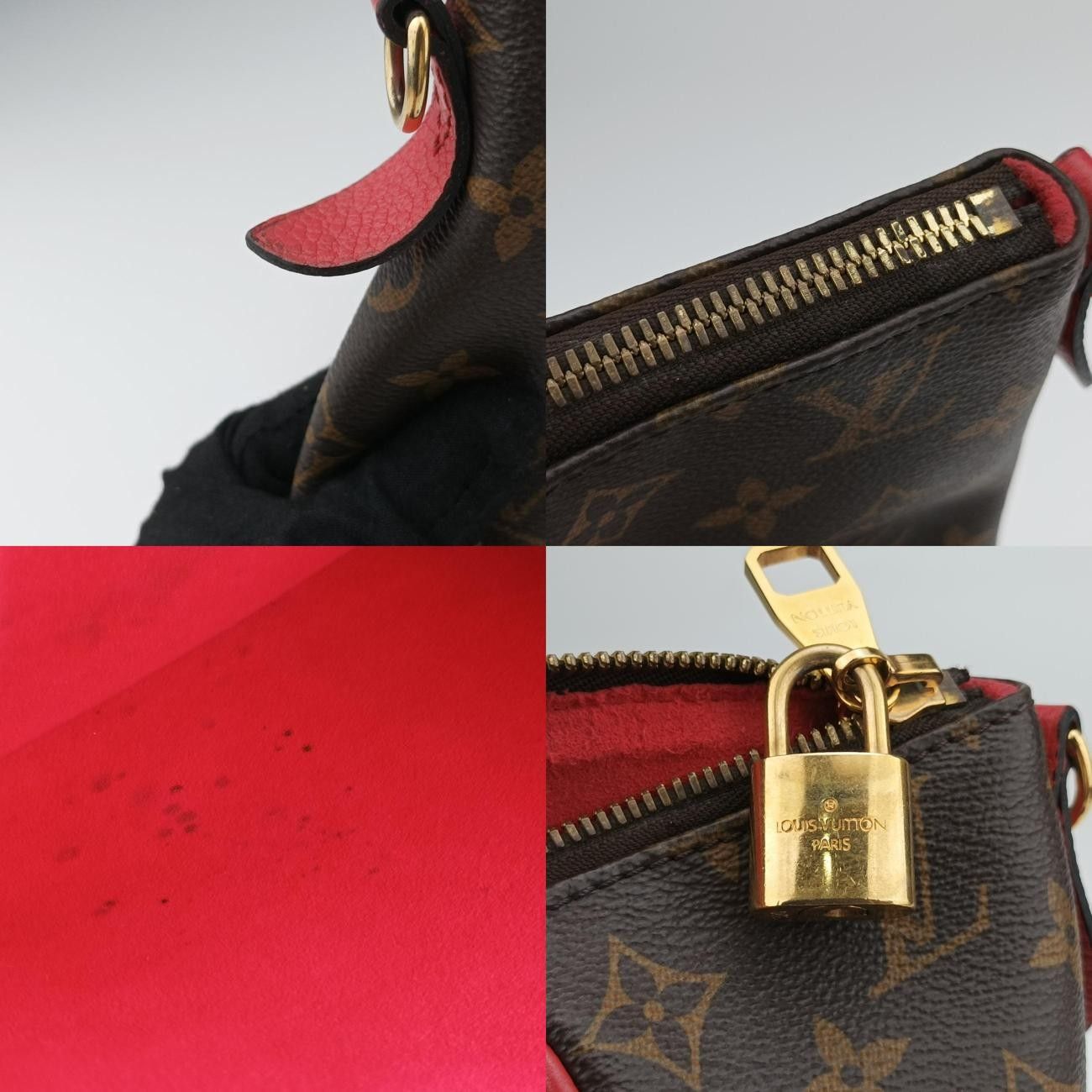 モノグラムキャンバス×カーフレザー