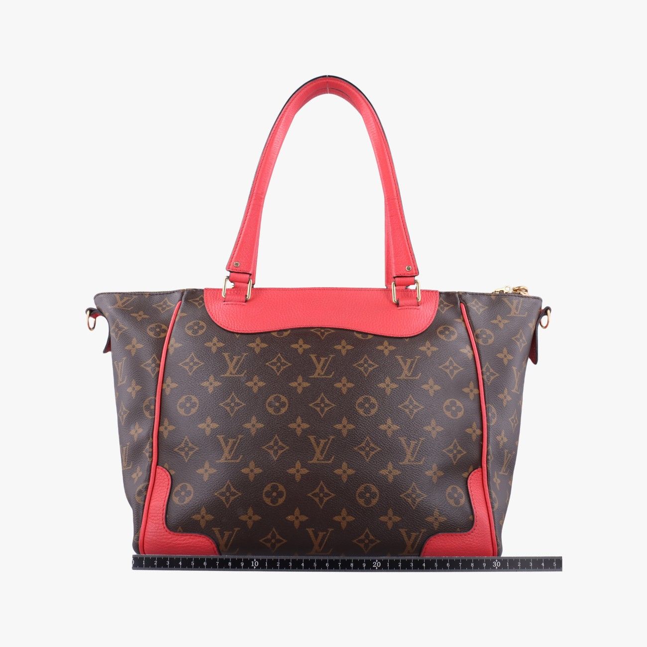 ルイヴィトンLouis Vuittonエストレーラ モノグラム ブラウン系×コクリコ モノグラムキャンバス×カーフレザー M51193 MI0176