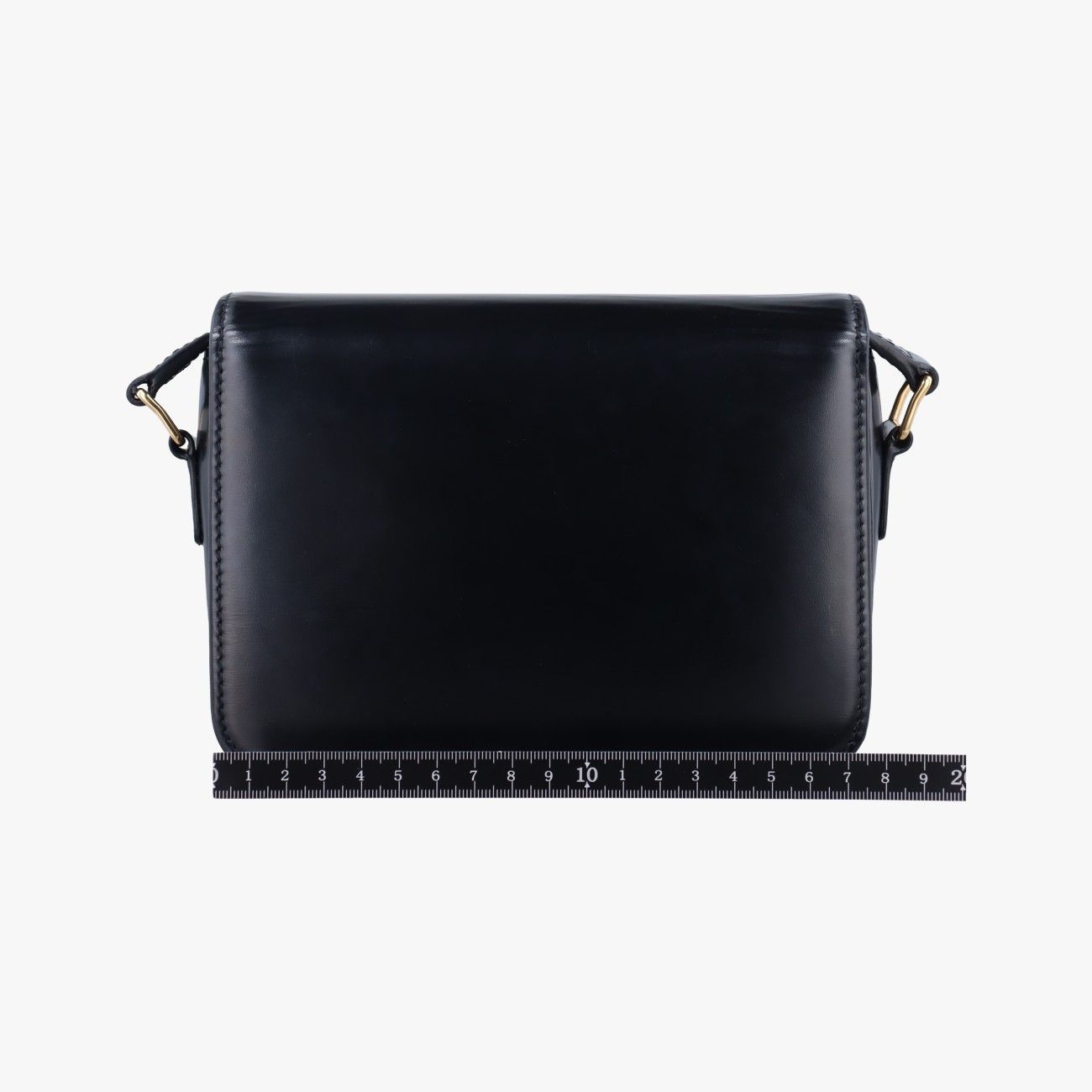 セリーヌCelineトリオンフ ブラック レザー S-IP-4262