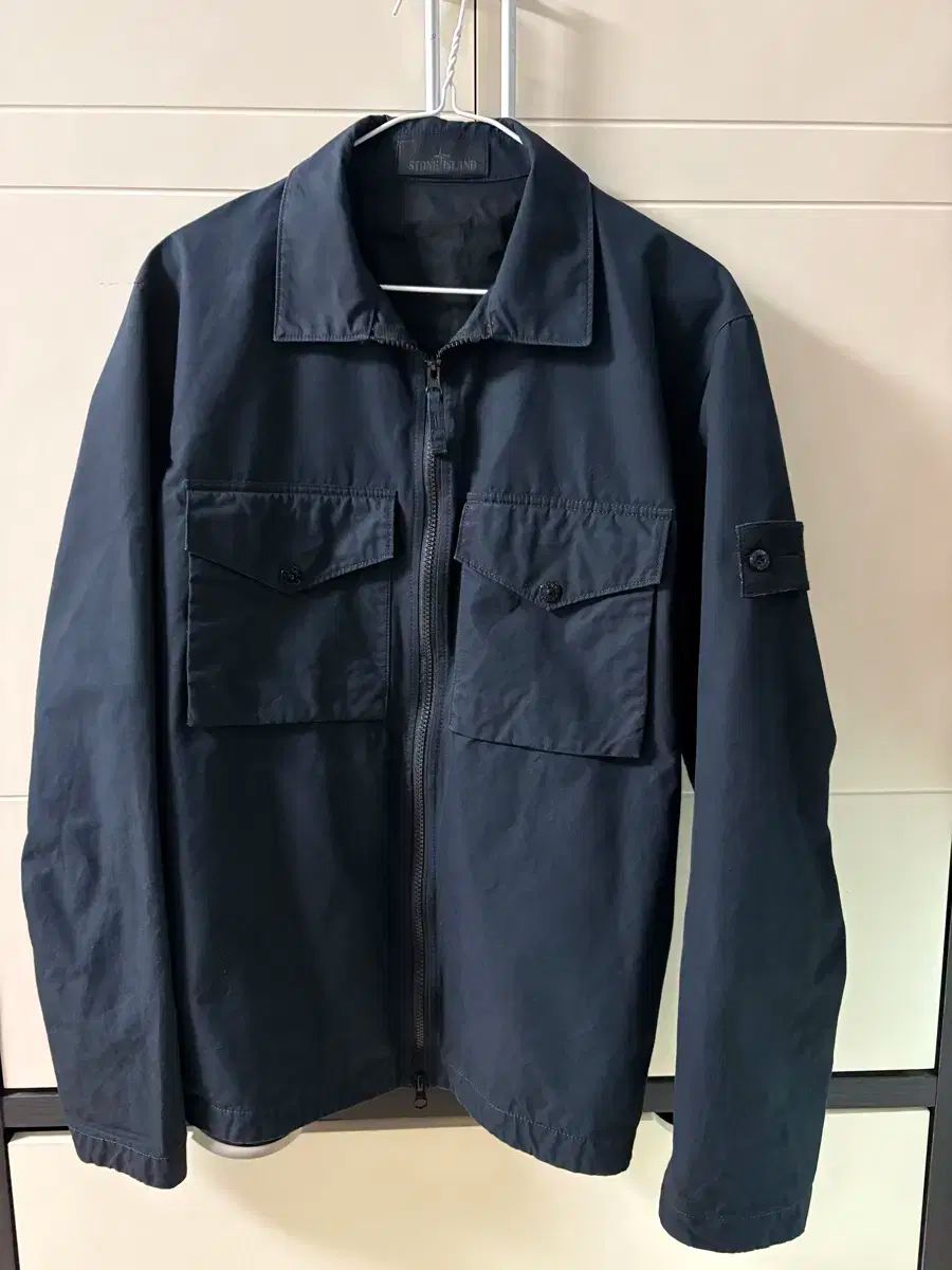 ストーンアイランド ゴーストワッペン オーバーサイズシャツ