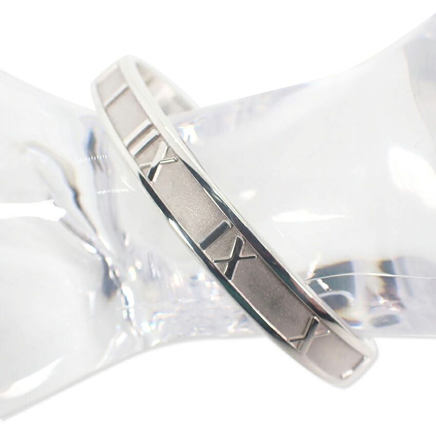 ティファニー 925 アトラス ハーフ バングル j85-1