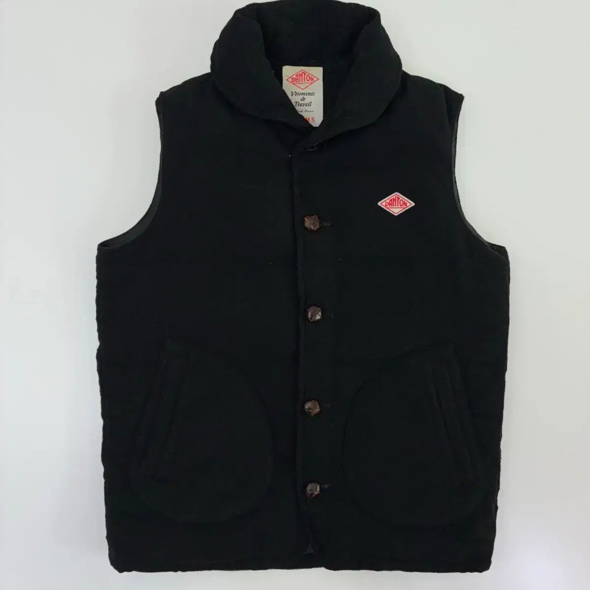 Danton x BEAMS ダントン ビームス コラボ ウール ダウン ベスト