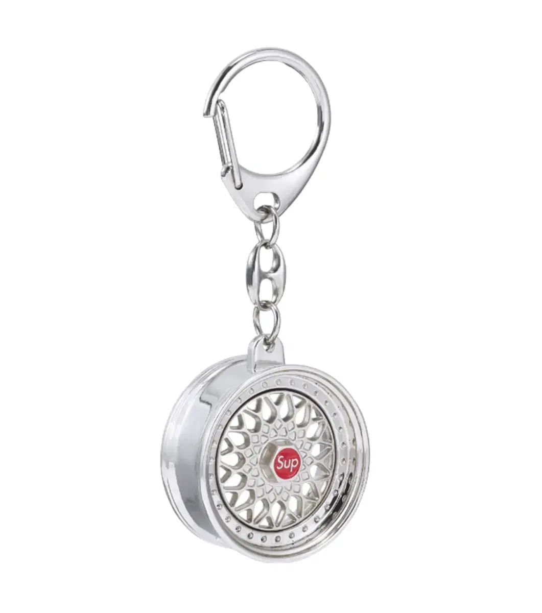 シュプリーム x BBS RS 림 キーチェーン クロム - 25FW