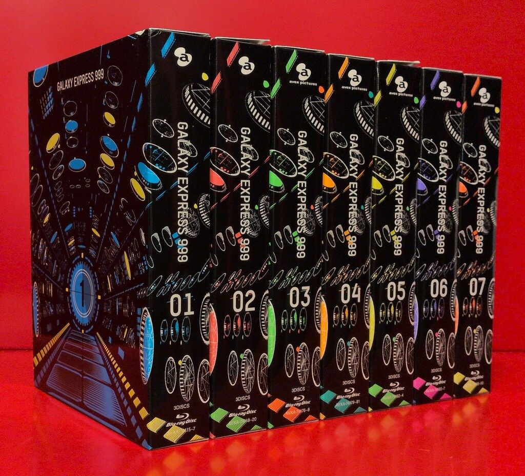 アニメBlu-ray 銀河鉄道999 テレビシリーズBlu-ray BOX 全7巻セット