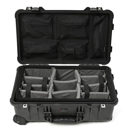 ペリカン STELLA CASE プロテクターケース 1510用蓋オーガナイザー メッシュ仕切り SC-1510-LIDORG-BK