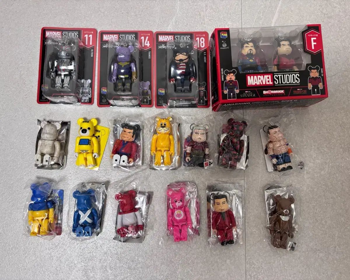 BE RBRICK 18種 マーベルシリーズ シック除くなど含む